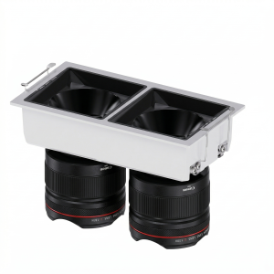 Đèn Downlight âm trần đôi Solina-255-14-15